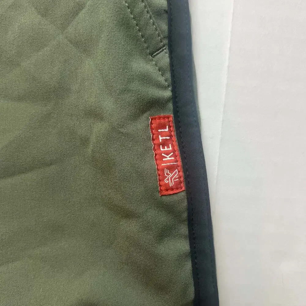 KETL Mtn Alpine Dip-N-More 7 inch Boardshorts in Green, Size XXL